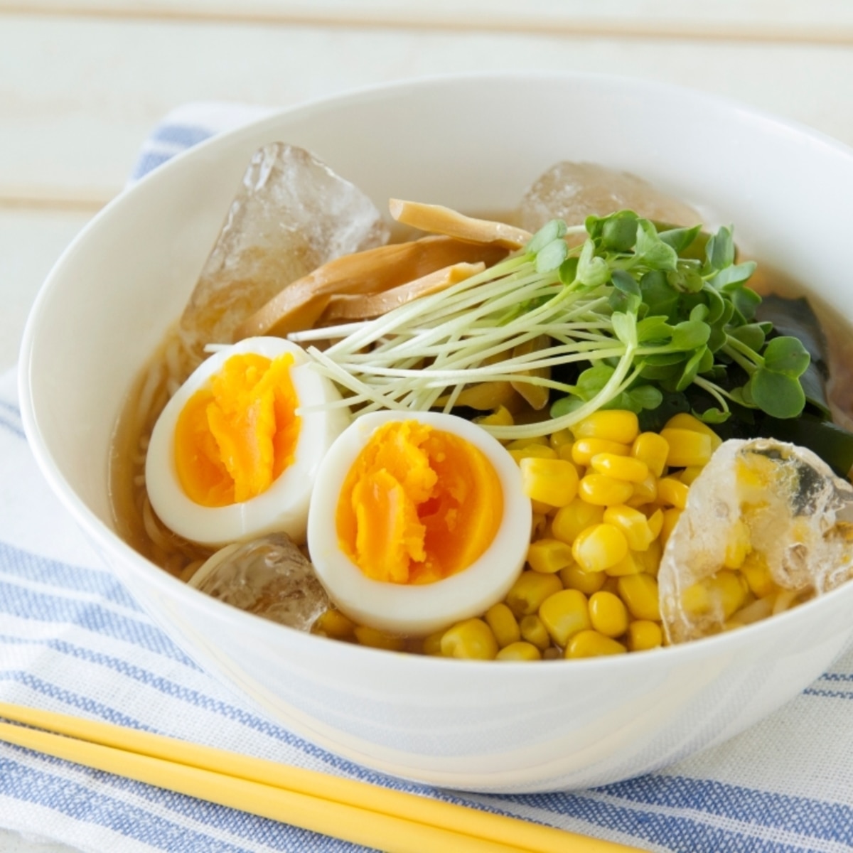 冷やしラーメン Chilled Ramen レシピ 作り方 By 楽天レシピ 楽天レシピ